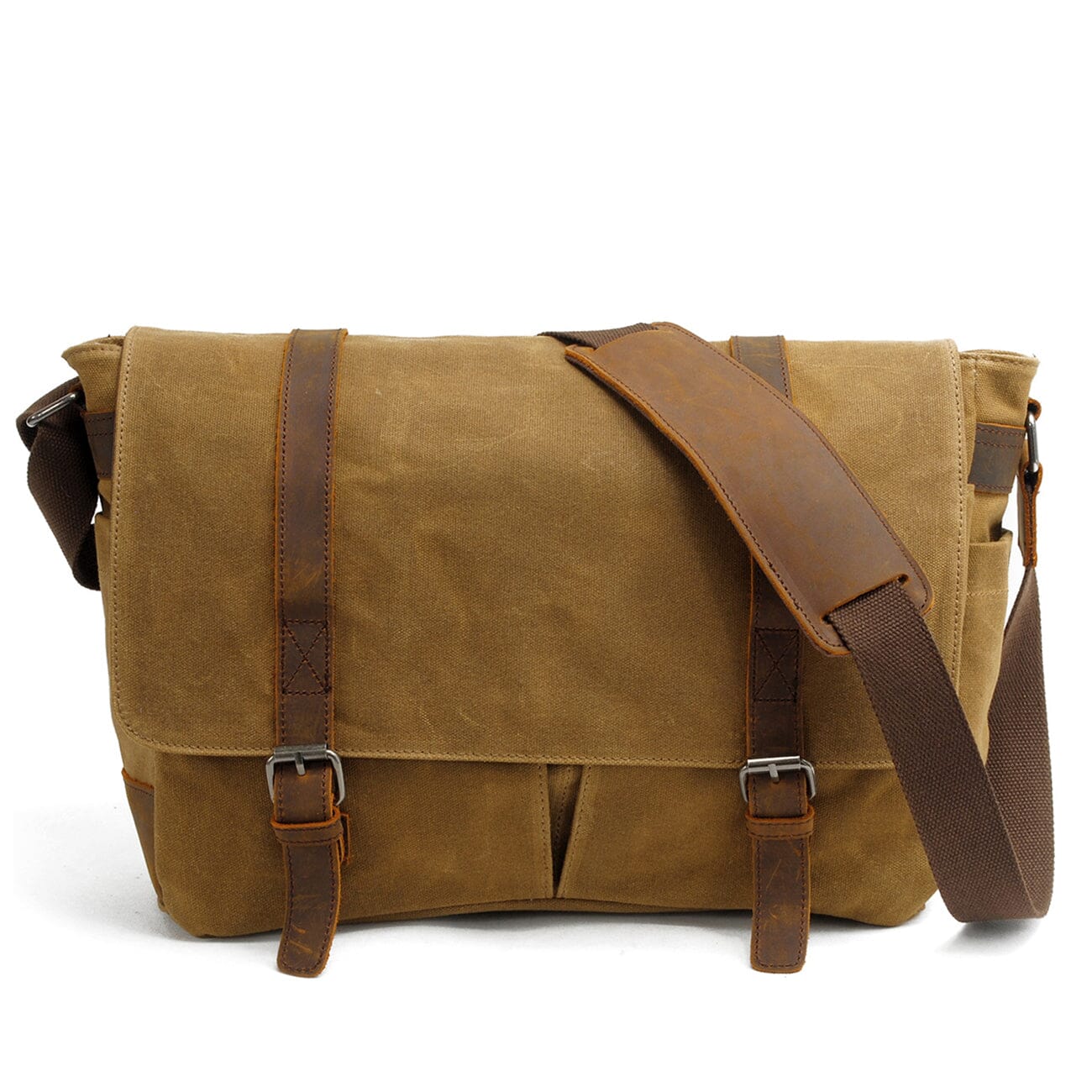 Canvas Laptop Messenger Tas | UrbanEdge – Stijlvol en Functioneel voor Werk en Reizen