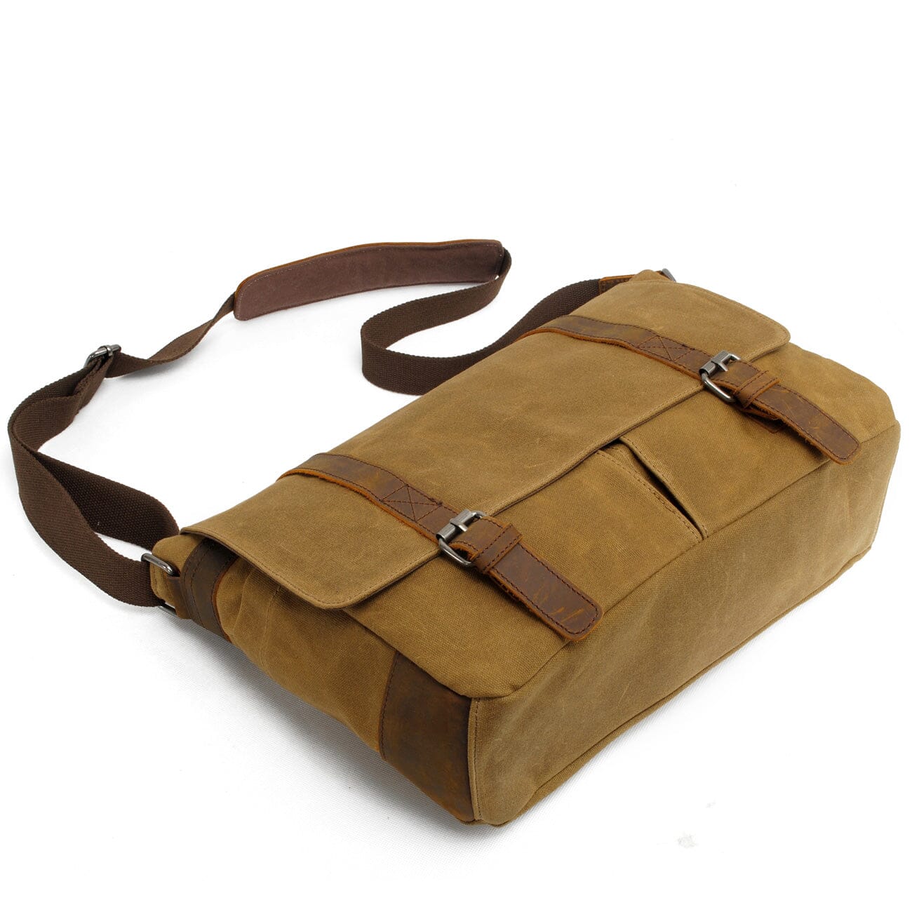 Canvas Laptop Messenger Tas | UrbanEdge – Stijlvol en Functioneel voor Werk en Reizen