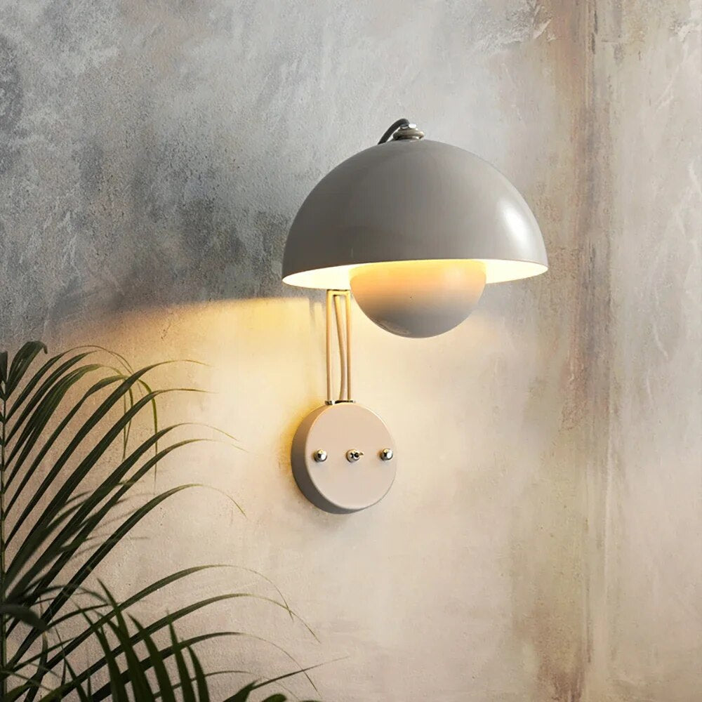 DreamGlow - Wandlamp met Paddenstoel Design voor Kinderkamers