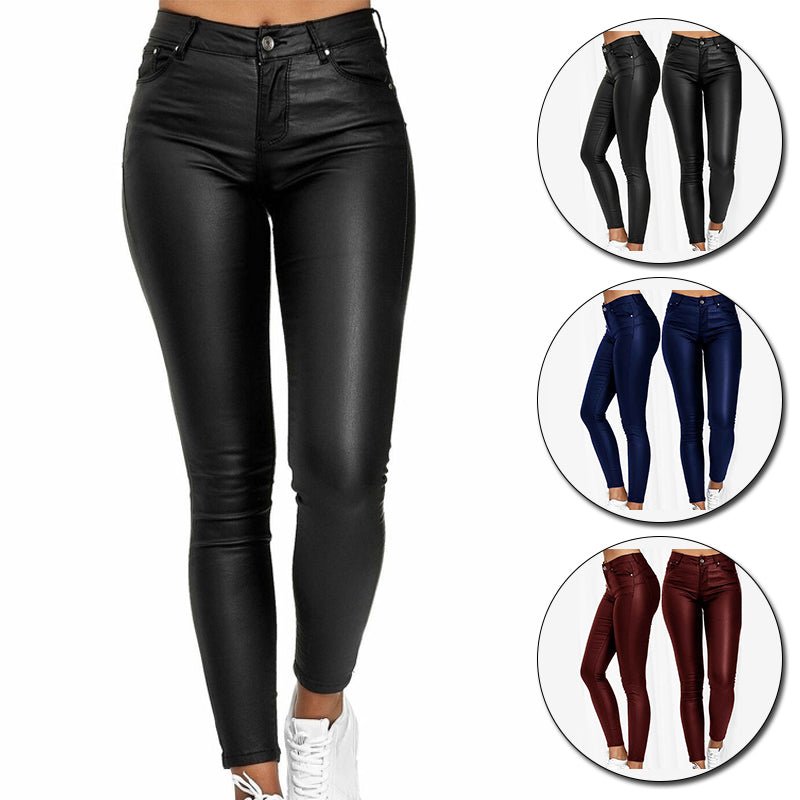 LeatherFlex Broek | Stijlvolle Leren Damesbroek voor Een Tijdloze Look