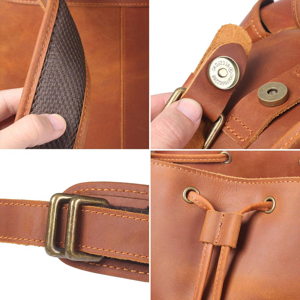 Lederen Reisrugzak | Yukon – Luxe en Duurzame Rugtas voor Reizen