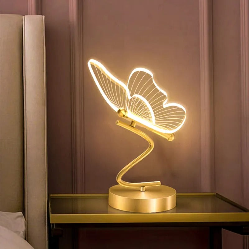 ButterflyGlow - Moderne & Luxe Vlinder Tafellamp | Stijlvolle LED Verlichting voor Woonkamers en Slaapkamers