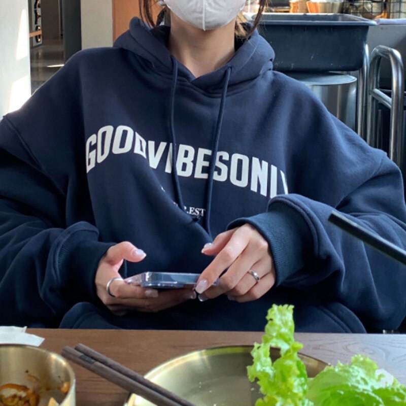 ChillVibes Sweater met Capuchon - Comfortabele Oversized Trui voor Dames