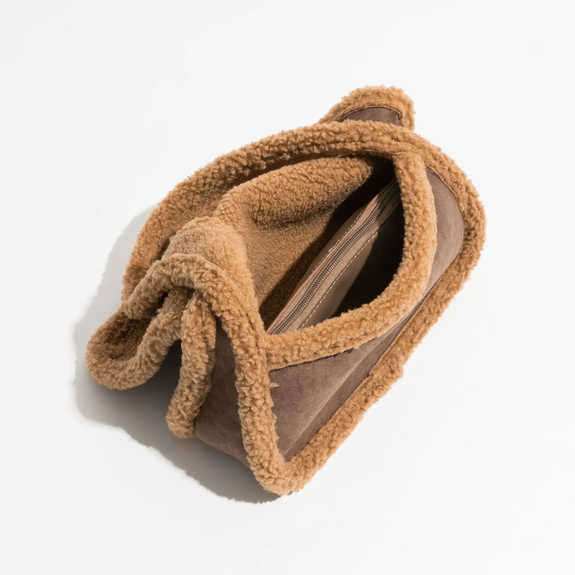 Lara - Handtas met Imitatiebont voor Dames | Stijlvolle en Warme Handtas