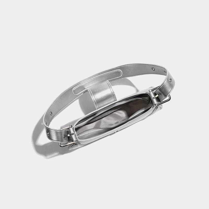 Livia - Vegan Leren Schoudertas voor Dames | Stijlvolle en Duurzame Handtas