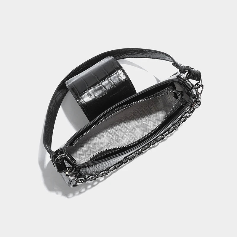 Ella - Vegan Leren Schoudertas voor Dames | Stijlvolle en Duurzame Crossbody Tas