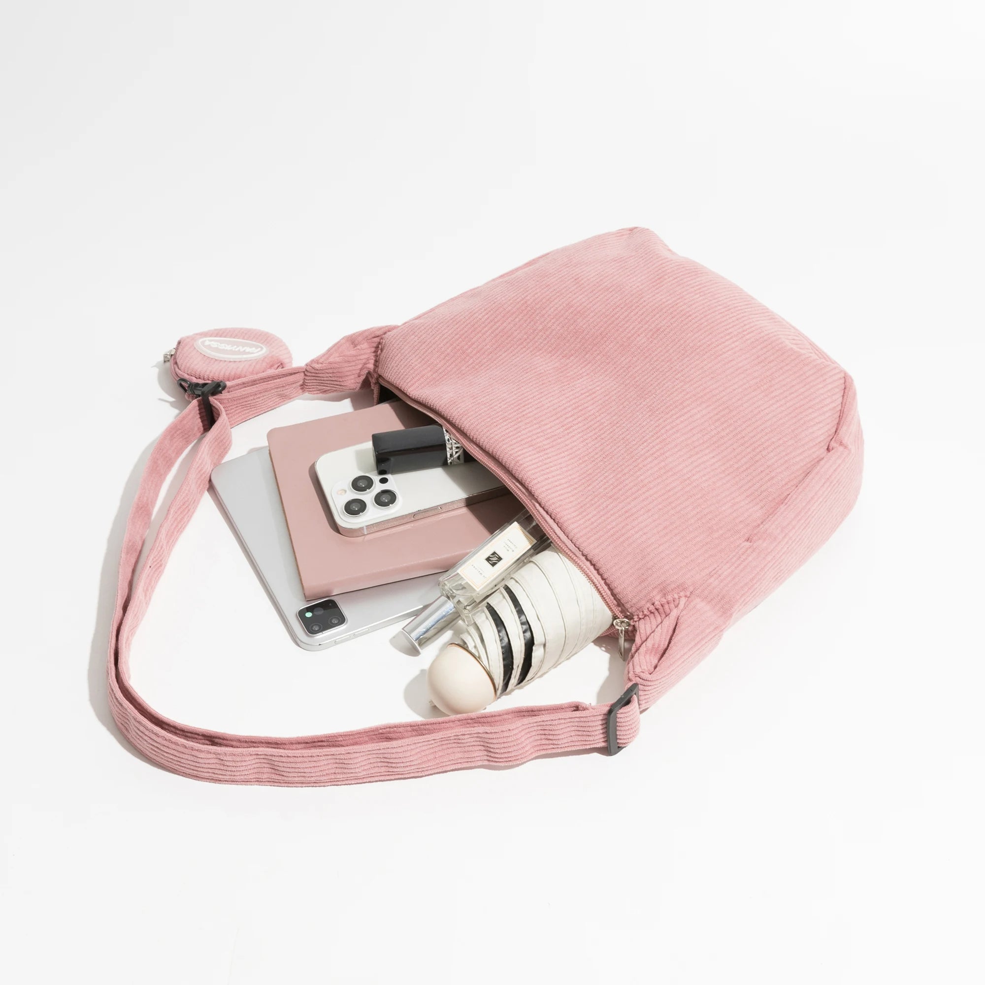 Ella - Corduroy Schoudertas voor Dames | Stijlvolle en Duurzame Crossbody Tas