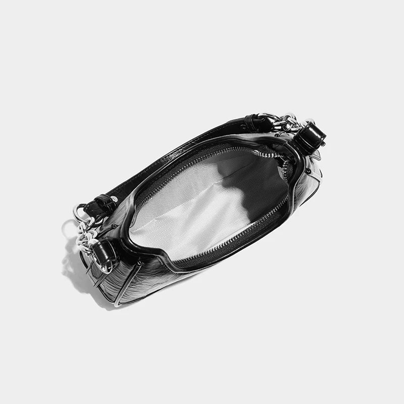 Noah - Vegan Leren Schoudertas voor Dames | Stijlvolle en Duurzame Handtas