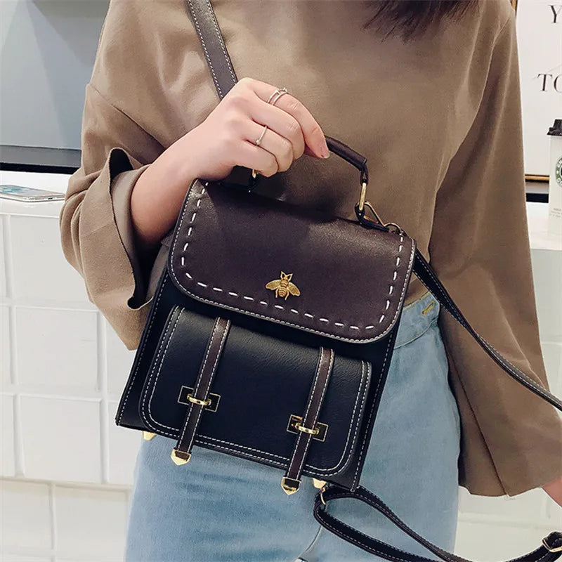 Maya - Vegan Leren Rugzak voor Dames | Duurzame en Stijlvolle Rugzak