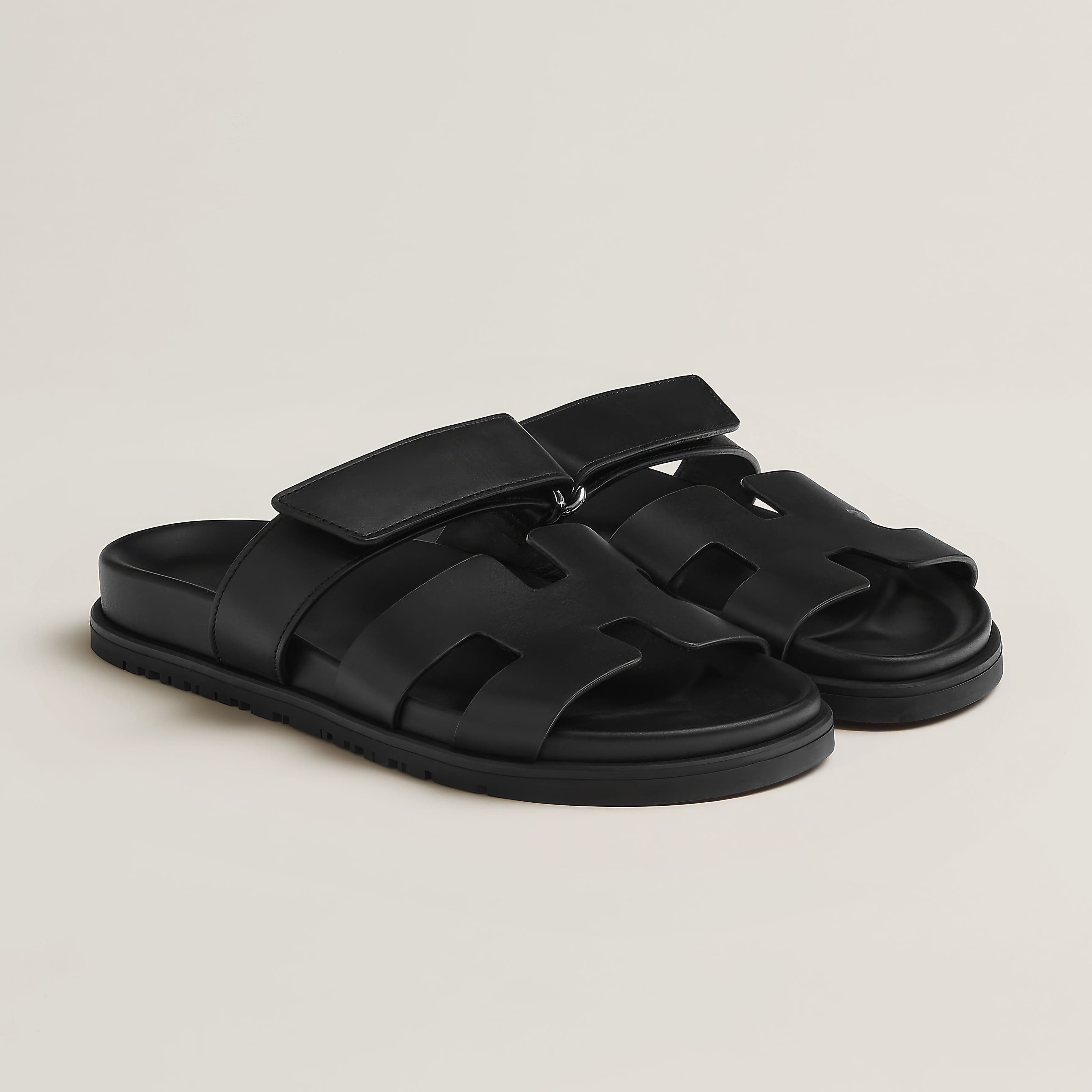 Elite Luxe - Leren Unisex Sandalen | Stijlvolle en Comfortabele Zomersandalen van Hoogwaardige Kwaliteit