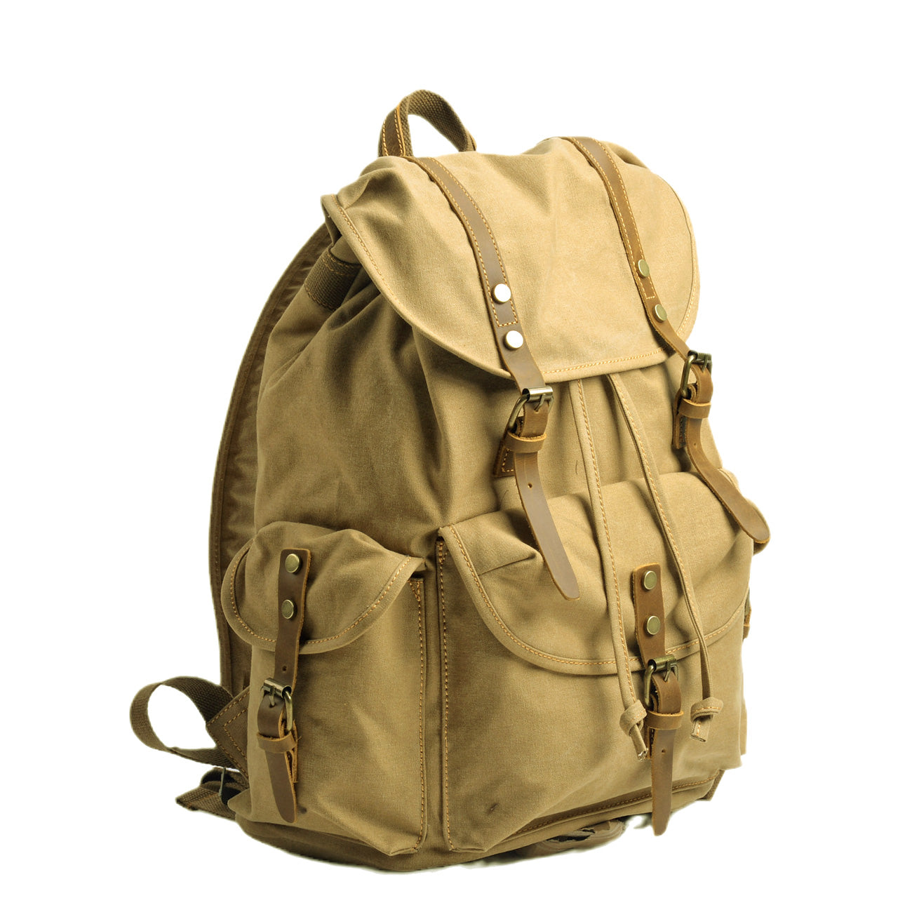 Militaire Canvas Rugzak | ExpeditionGear – Robuust en Betrouwbaar voor Avonturen