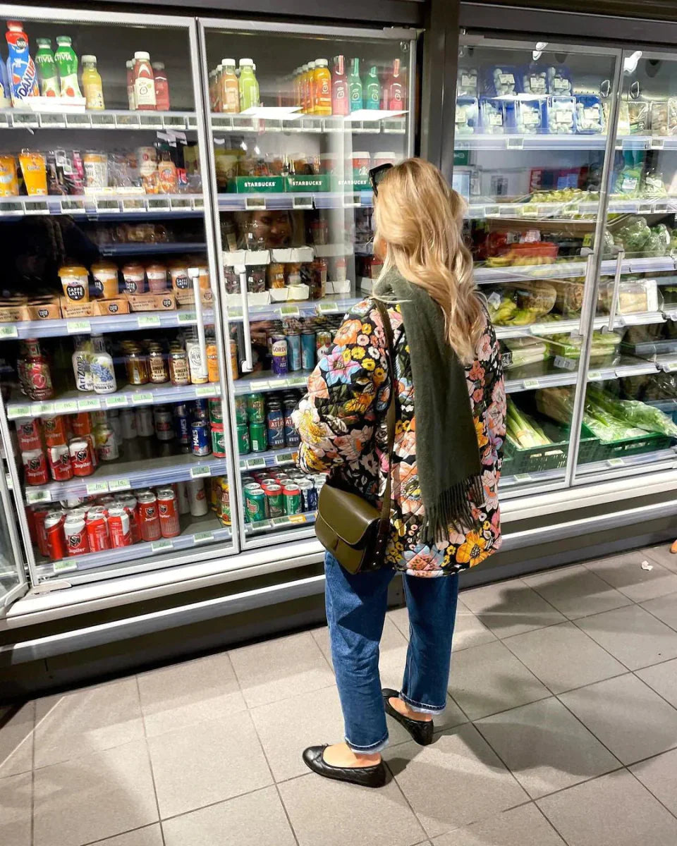 Amara - Damesjas met Bloemenprint | Stijlvol en Comfortabel voor Elk Seizoen