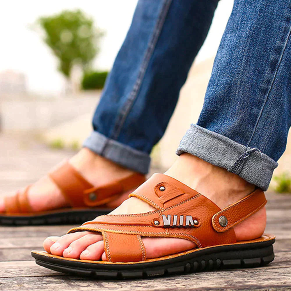 Max - Orthopedische Premium Sandalen voor Heren | Comfortabele en Stevige Zomersandalen