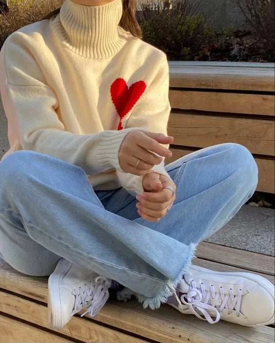 JarenWool - Warme Wol Coltrui voor Dames - Comfort en Stijl