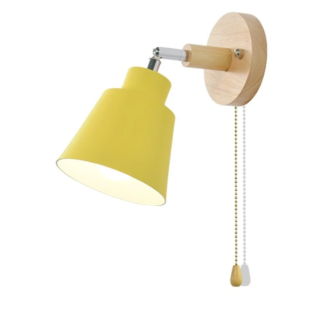 FlexiCollin - Draaibare Wandlamp met Trekketting Schakelaar