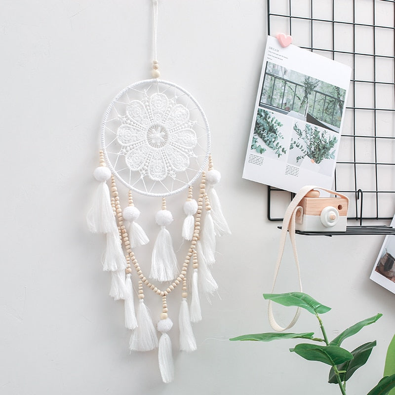 Mandala Wandhanger met Zon en Maan Ontwerp - Spirituele Decoratie voor een Unieke Sfeer