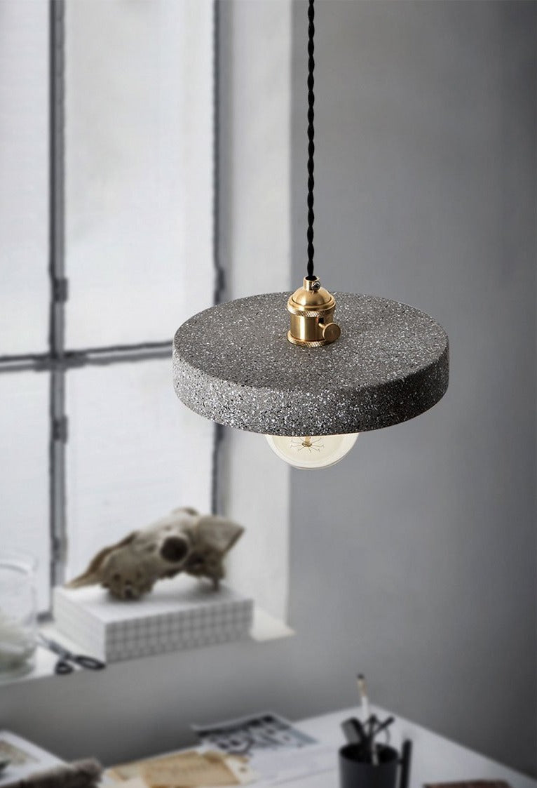 CementoGlow - Stijlvolle Cement Hanglamp voor een Industrieel Interieur