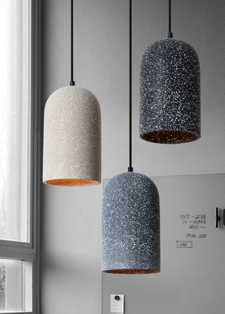CementoGlow - Stijlvolle Cement Hanglamp voor een Industrieel Interieur