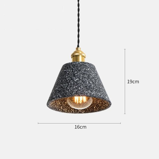 CementoGlow - Stijlvolle Cement Hanglamp voor een Industrieel Interieur