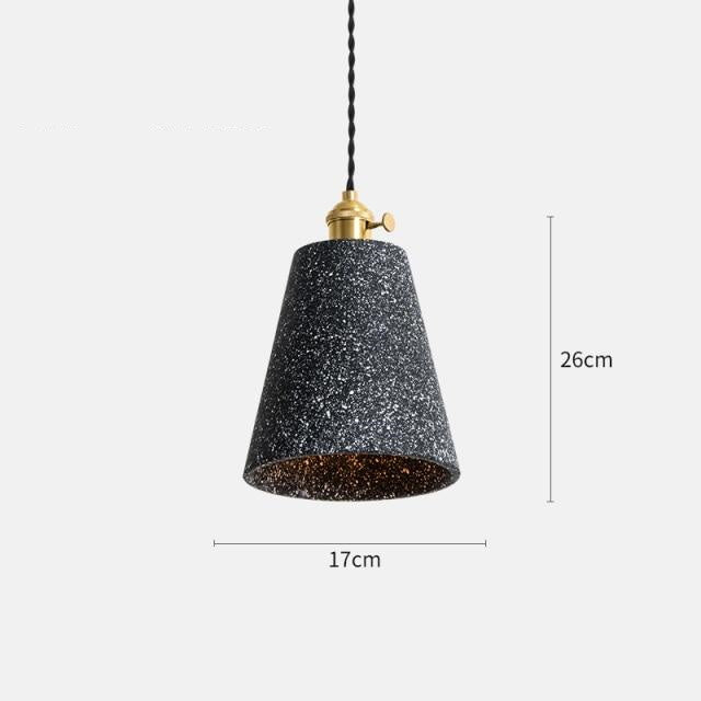 CementoGlow - Stijlvolle Cement Hanglamp voor een Industrieel Interieur