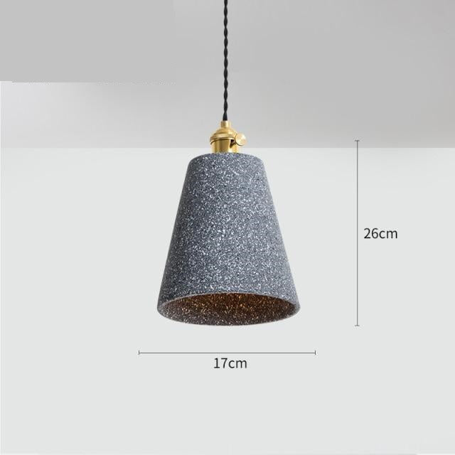 CementoGlow - Stijlvolle Cement Hanglamp voor een Industrieel Interieur