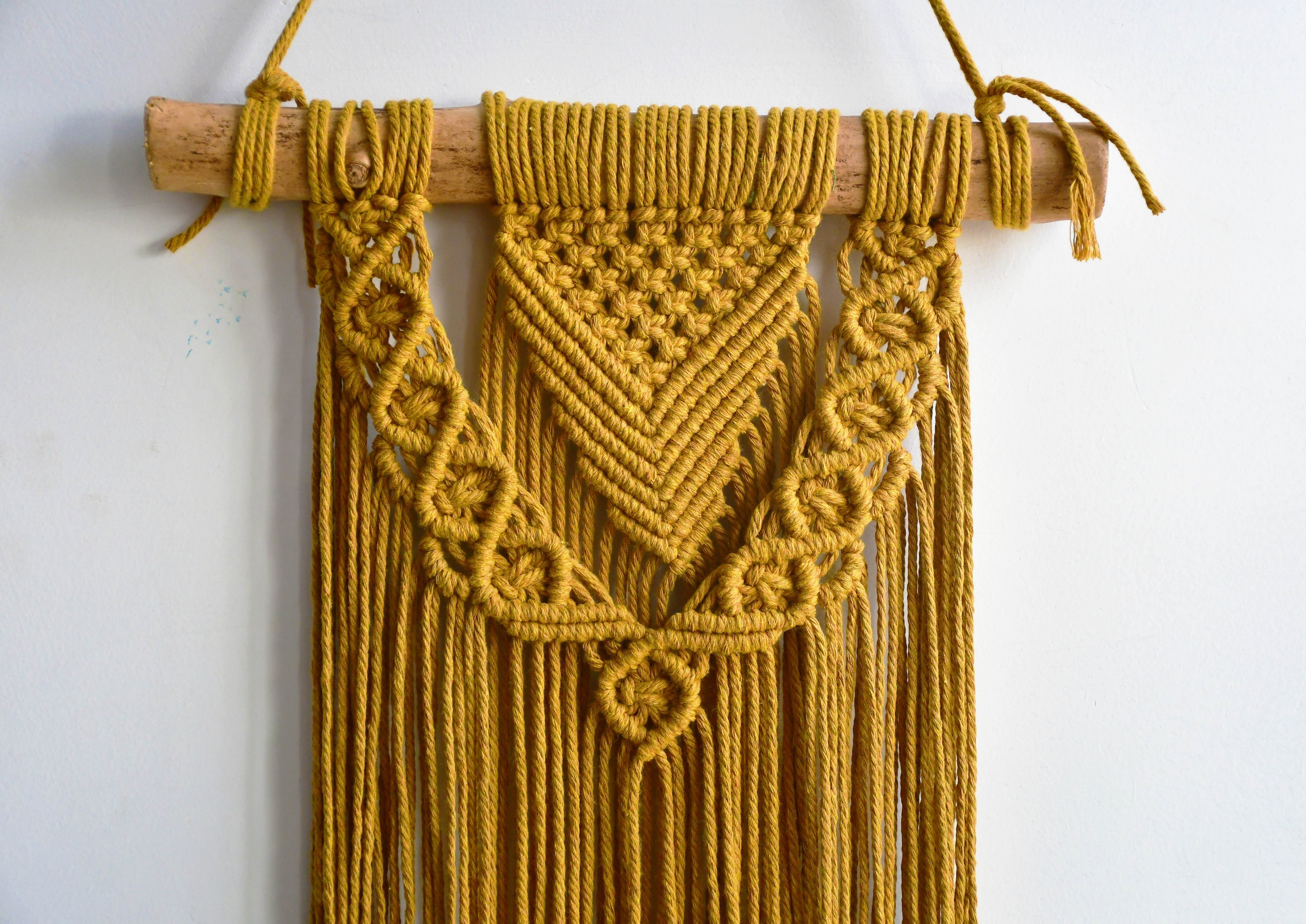 Boho Chic Macramé Wanddecoratie | Handgemaakte Boheemse Stijl