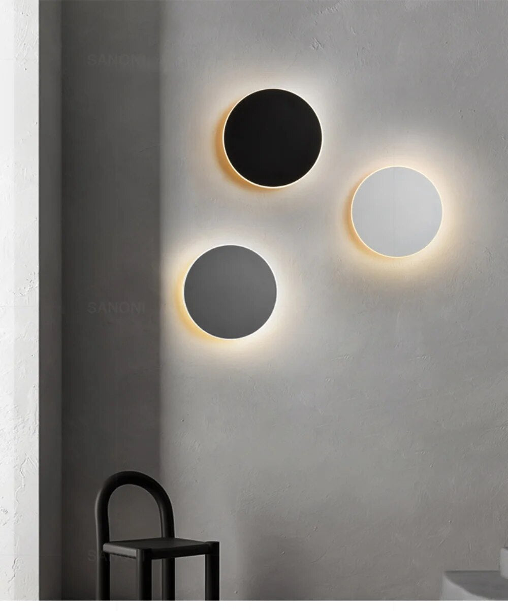 GlowSphere - Ronde LED Wandlamp voor Modern Interieur