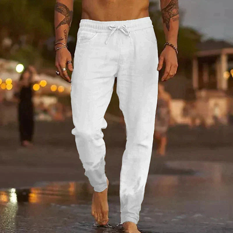 Miko – Casual Linnenbroek voor Heren | Ademend en Stijlvol