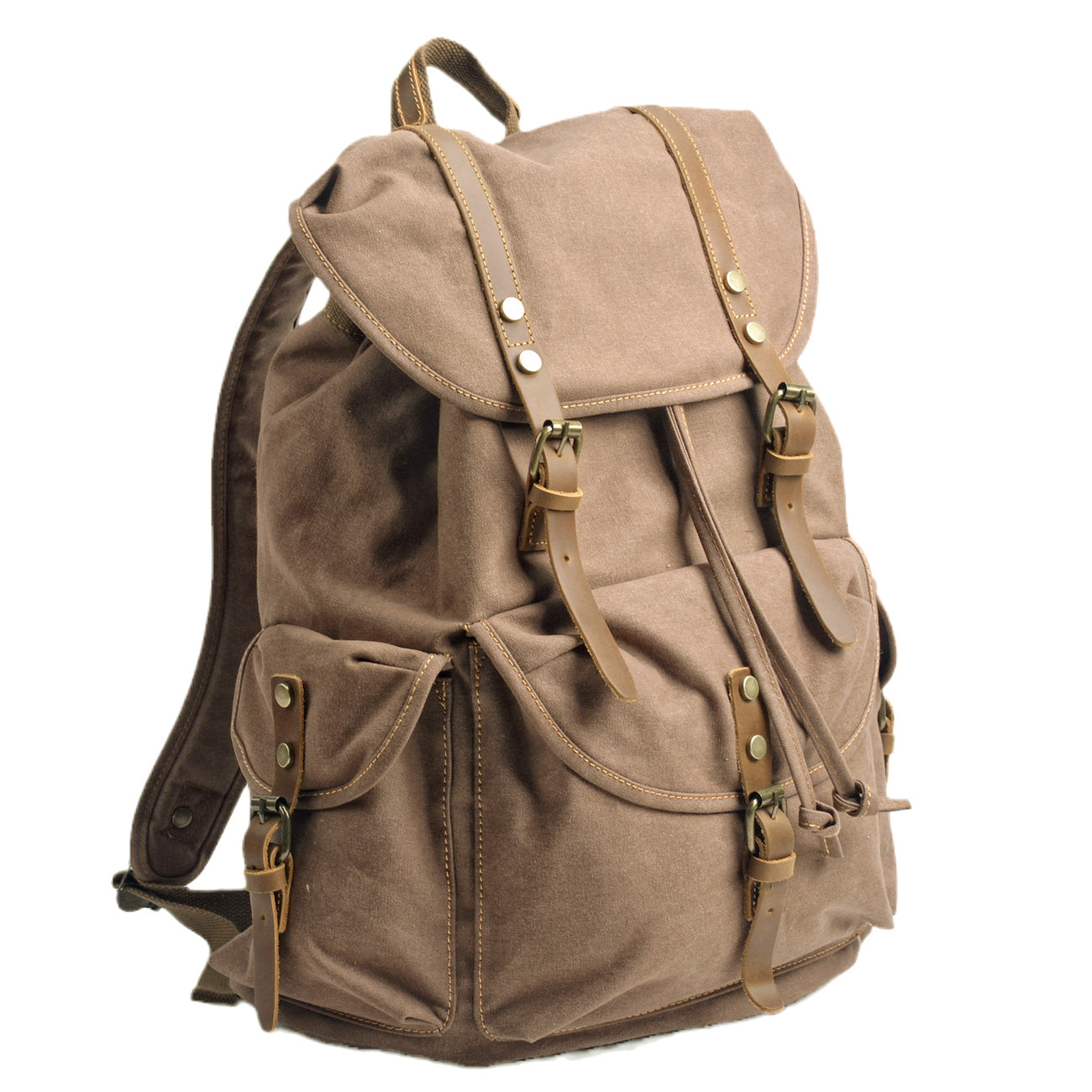 Militaire Canvas Rugzak | ExpeditionGear – Robuust en Betrouwbaar voor Avonturen