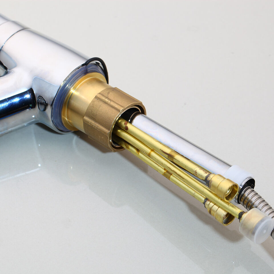 AquaRise - Uitschuifbare Messing Badkamer Mengkraan | Flexibele Kranen voor Moderne Badkamers