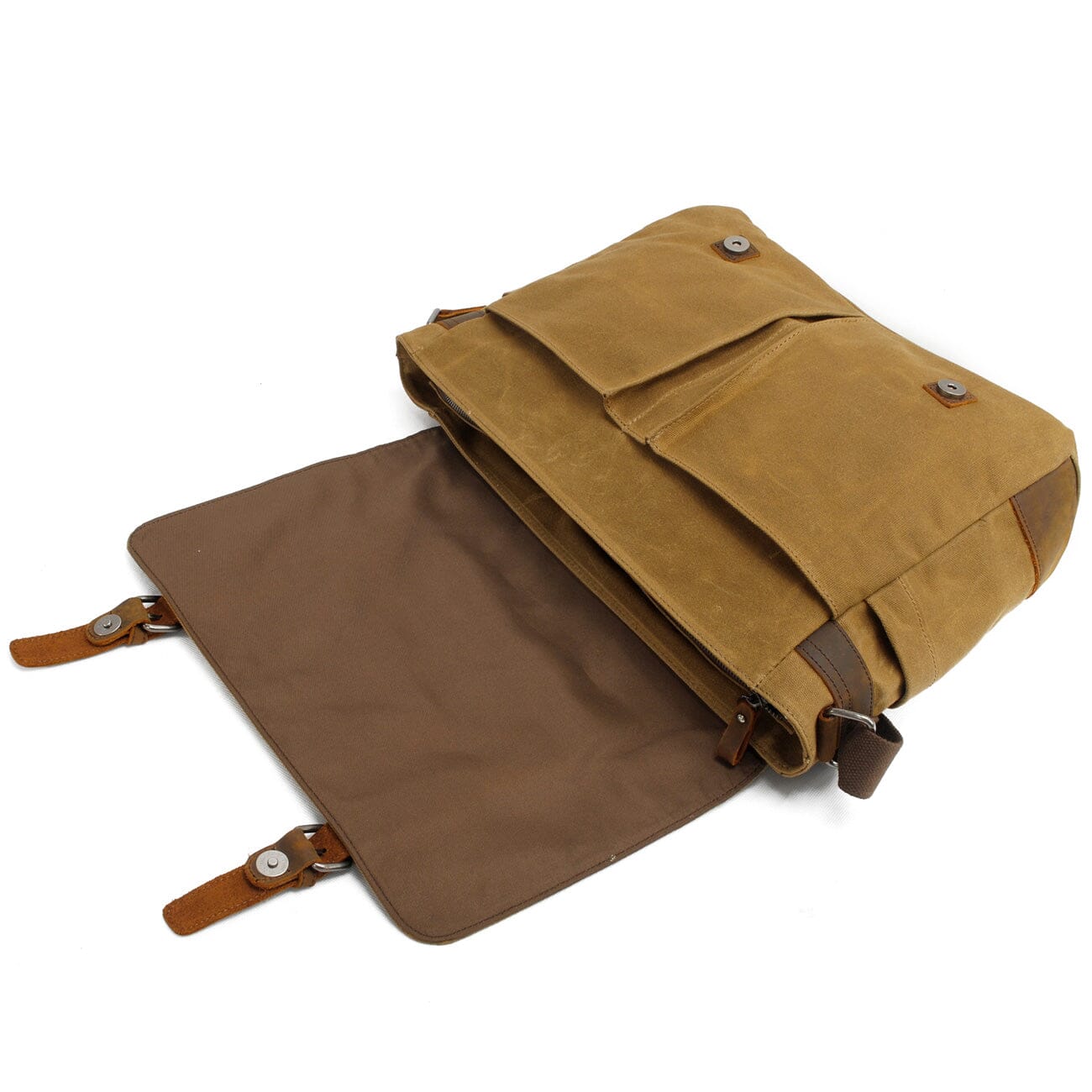 Canvas Laptop Messenger Tas | UrbanEdge – Stijlvol en Functioneel voor Werk en Reizen