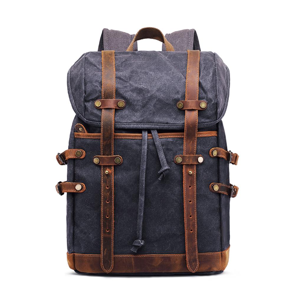 Vintage-Stijl Rugzak | HarborCraft – Klassiek en Duurzaam voor Dagelijks Gebruik