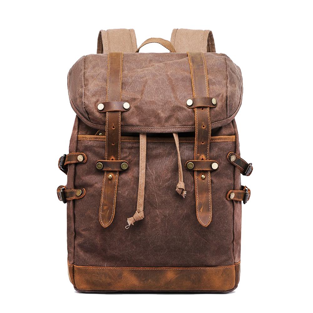 Vintage-Stijl Rugzak | HarborCraft – Klassiek en Duurzaam voor Dagelijks Gebruik