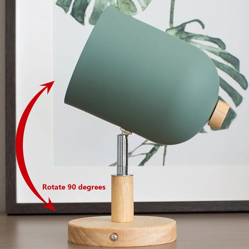 LumoGlo - Scandinavische Houten Wandlamp voor Moderne Interieurs