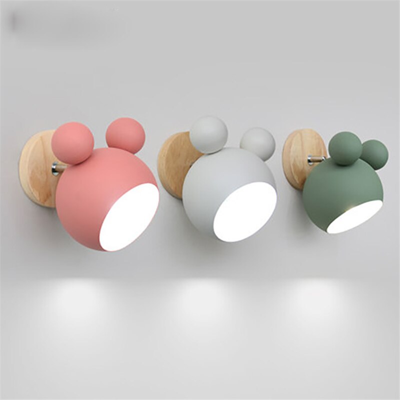 KinderGlow - Scandinavische LED Wandlamp voor Kinderkamer | Speels en Energiezuinig Design