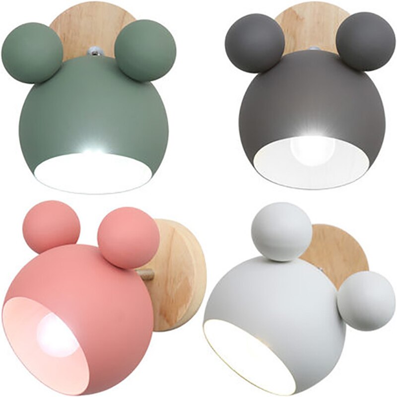 KinderGlow - Scandinavische LED Wandlamp voor Kinderkamer | Speels en Energiezuinig Design