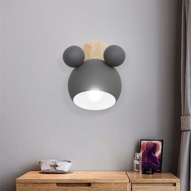 KinderGlow - Scandinavische LED Wandlamp voor Kinderkamer | Speels en Energiezuinig Design
