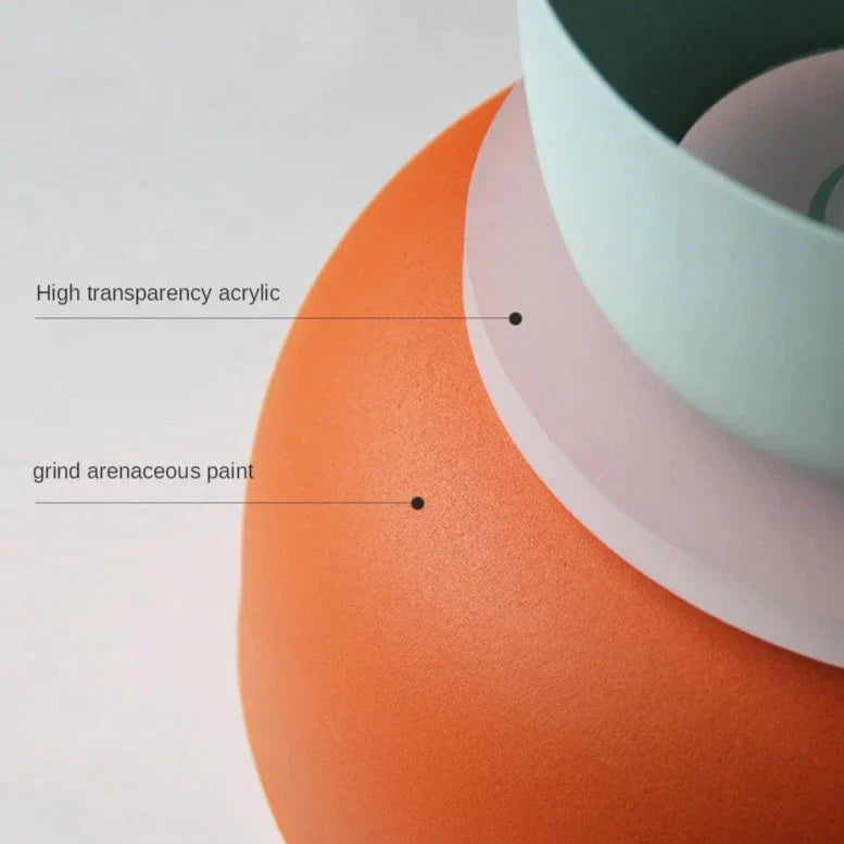 ScandiGlow Moderne Hanglamp - Scandinavische Hanglamp in Macaron Stijl voor Woonkamer en Eetkamer