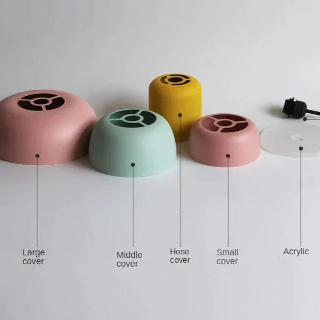 ScandiGlow Moderne Hanglamp - Scandinavische Hanglamp in Macaron Stijl voor Woonkamer en Eetkamer