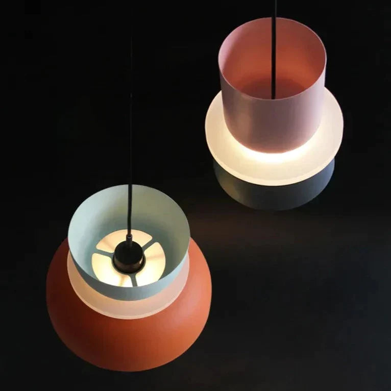 ScandiGlow Moderne Hanglamp - Scandinavische Hanglamp in Macaron Stijl voor Woonkamer en Eetkamer