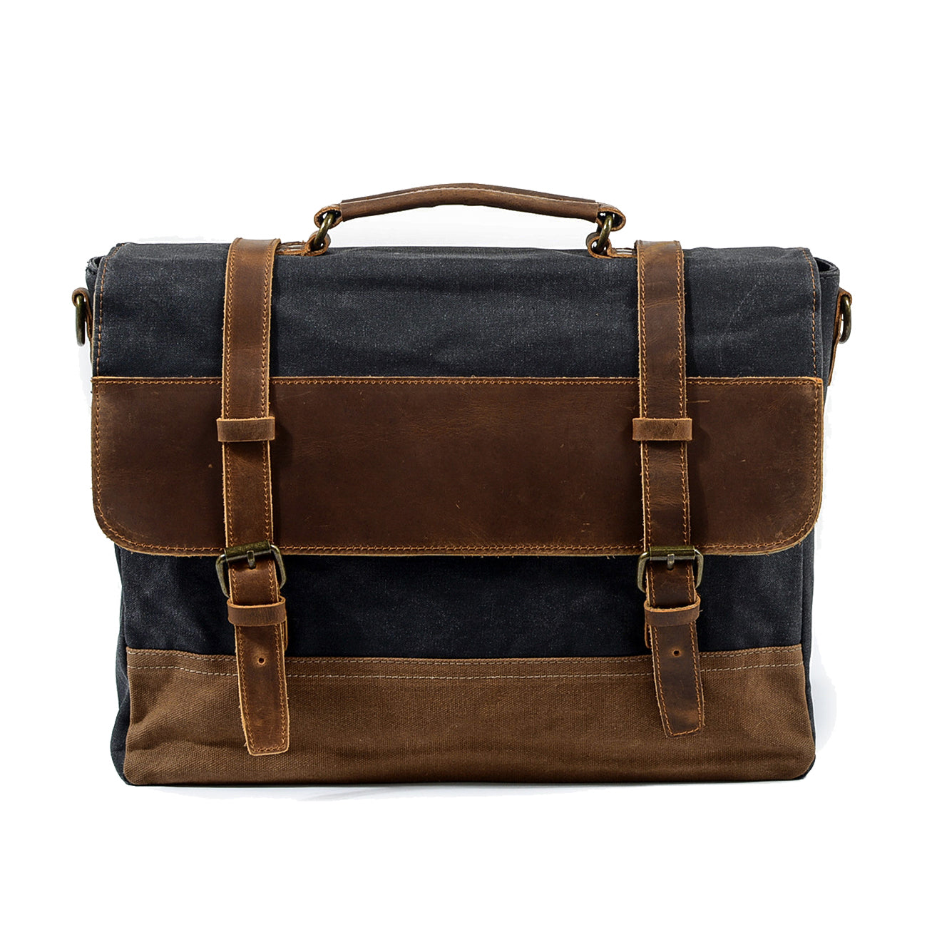 Waxed Canvas Messenger Tas | NorthernStyle – Duurzaam en Stijlvol voor Dagelijks Gebruik