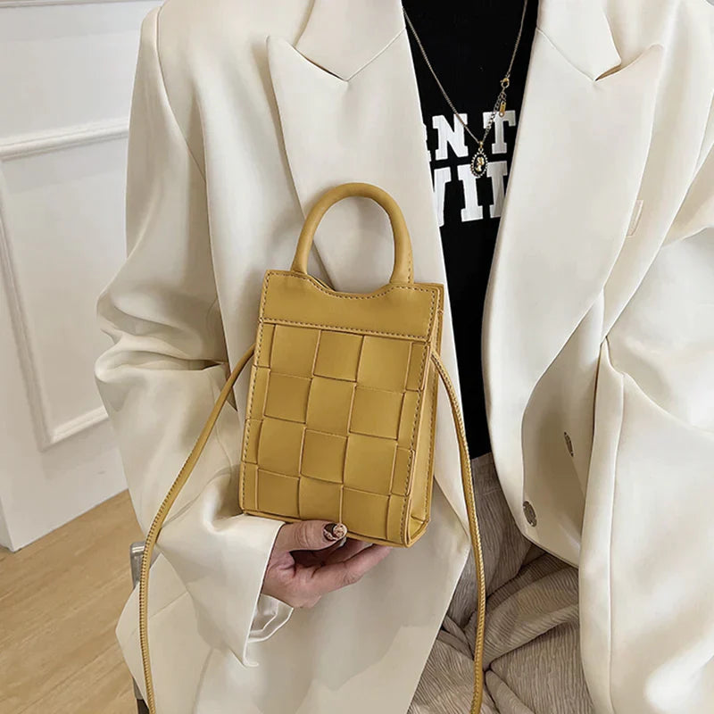 Livia - Gevlochten Vegan Leren Handtas voor Dames | Duurzame en Stijlvolle Handtas