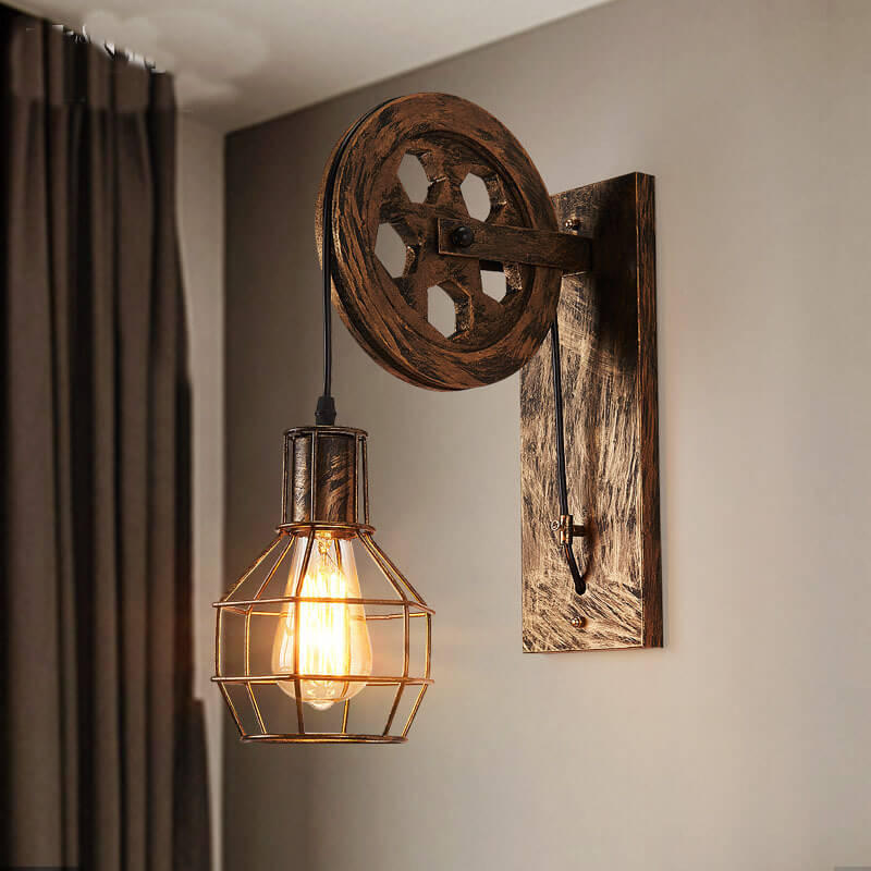 Moderne Designlamp met Metaalstructuur | Industrieel en Stijlvol Wandarmatuur