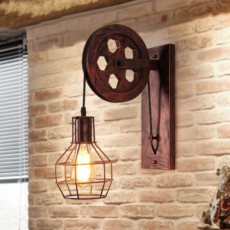 Moderne Designlamp met Metaalstructuur | Industrieel en Stijlvol Wandarmatuur
