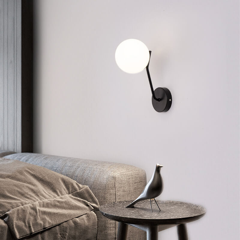 GlobeLux - Stijlvolle wandlamp met glazen bolkap | Sfeervolle en moderne verlichting