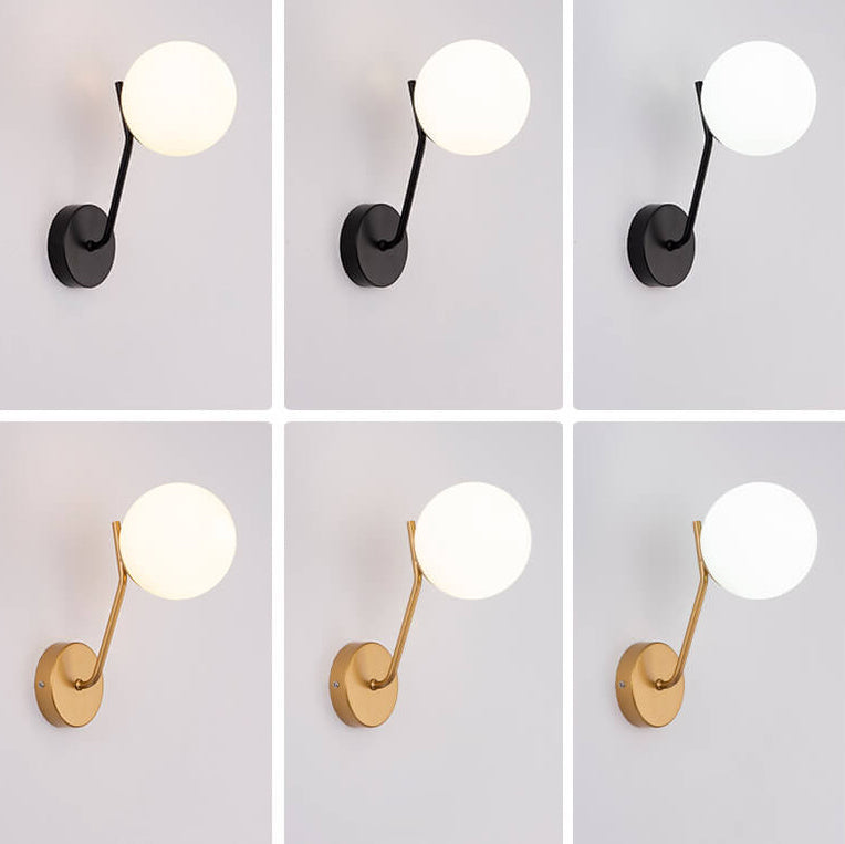 GlobeLux - Stijlvolle wandlamp met glazen bolkap | Sfeervolle en moderne verlichting