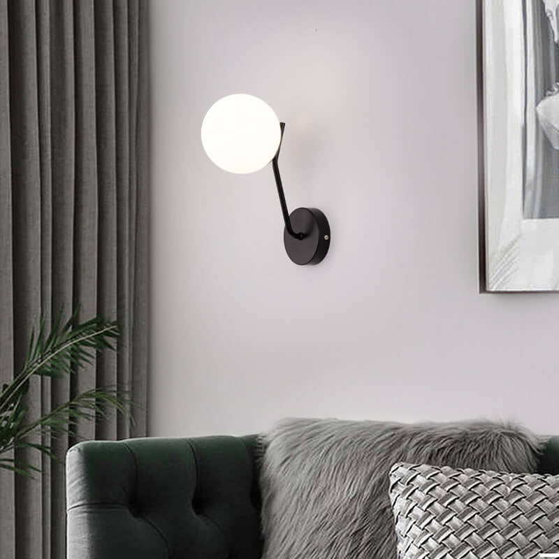 GlobeLux - Stijlvolle wandlamp met glazen bolkap | Sfeervolle en moderne verlichting