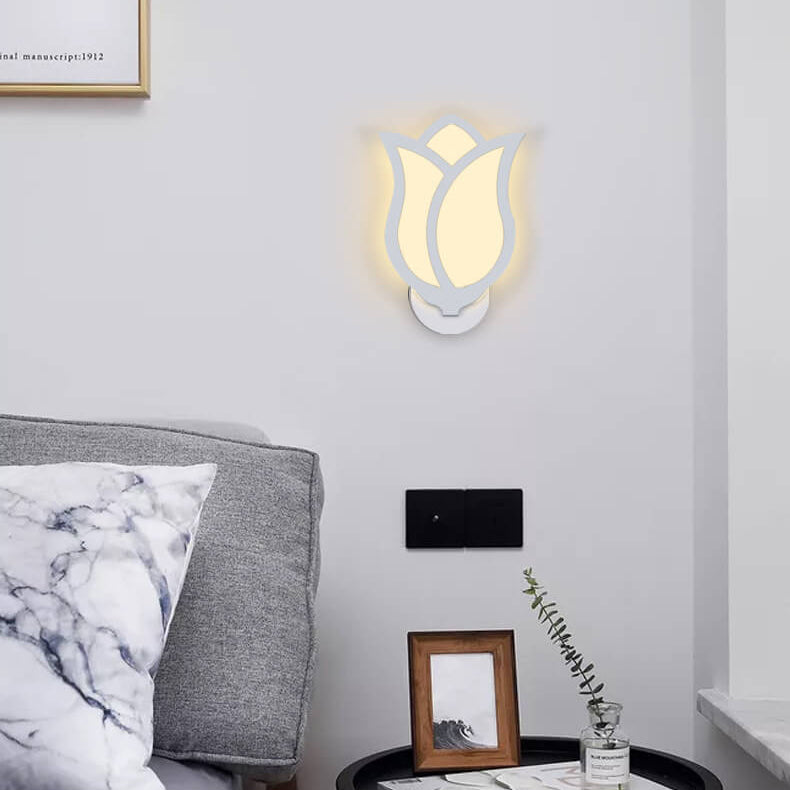 FloraGlow - Unieke LED Wandlamp met Rozenmotief | Stijlvolle Verlichting
