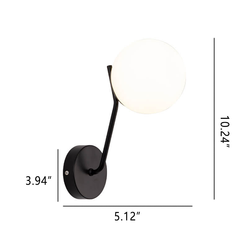 GlobeLux - Stijlvolle wandlamp met glazen bolkap | Sfeervolle en moderne verlichting