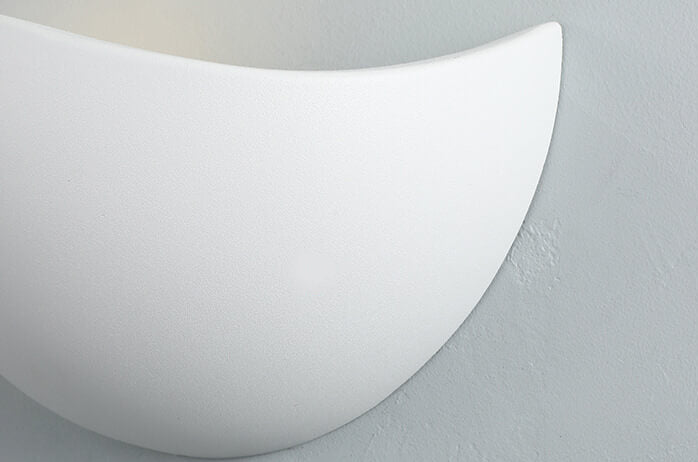 HaloLite - Minimalistische Halfronde Aluminium LED Wandlamp | Creatieve Verlichting